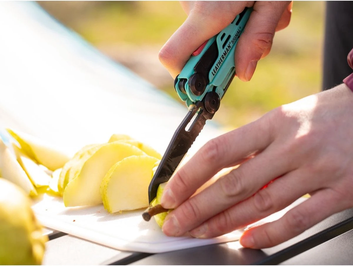 Leatherman Multitool Signal Aqua 19-delig Met Schede - Blauw 8 Leatherman Multitool Signal Aqua 19-delig Met Schede - Blauw - Afbeelding 6