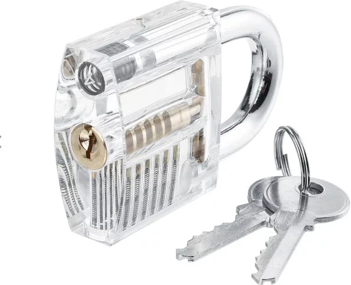 PLAY IT Lockpick Set XXL 75 Delig - 9 Sloten - Incl. Opbergzakjes 11 PLAY IT Lockpick Set XXL 75 Delig - 9 Sloten - Incl. Opbergzakjes - Afbeelding 9