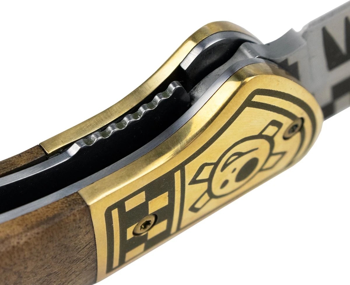 Homey's Man's Ruin By Schiffmacher Zakmes - RVS/wortelhout - Gift Box 7 Homey's Man's Ruin By Schiffmacher Zakmes - RVS/wortelhout - Gift Box - Afbeelding 5