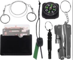 7-in-1 Multifunctionele Reis Emergency Survival Kit - Noodgevallen Kit- Kamperen - Met Opbergbox -Falke Shop 1200x992 1