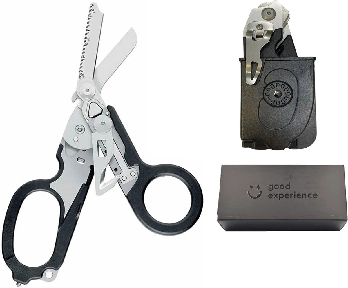 Medische Schaar Inc. Draaghoes - EHBO - Lifehammer - Verpleegkundige - Verbandschaar - Traumaschaar - Gordelsnijder - Survival Multitool Zakmes 9 Medische Schaar Inc. Draaghoes - EHBO - Lifehammer - Verpleegkundige - Verbandschaar - Traumaschaar - Gordelsnijder - Survival Multitool Zakmes - Afbeelding 7