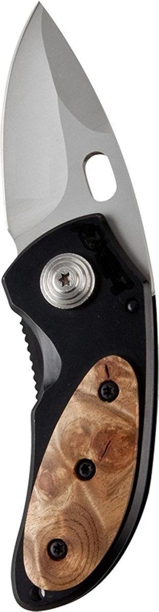 MacGyver Macknife Zakmes | Compact Zakmesje | Outdoor Mes | 12cm | Mes Met RVS Lemmet | Riemclip | Veilige ‘Crosslock’ Vergrendeling | Zwart 5 MacGyver Macknife Zakmes | Compact Zakmesje | Outdoor Mes | 12cm | Mes Met RVS Lemmet | Riemclip | Veilige ‘Crosslock’ Vergrendeling | Zwart - Afbeelding 3