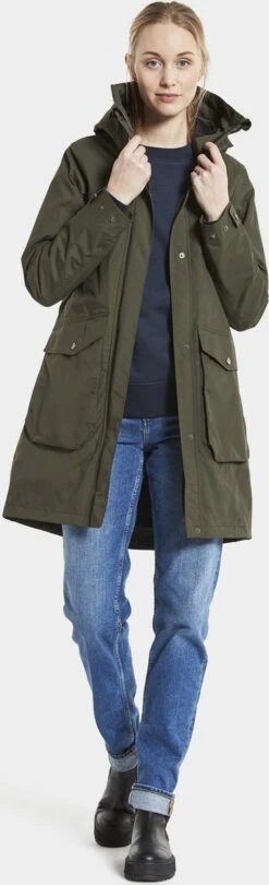 Didriksons THELMA WNS PARKA 8 Dames Outdoor Parka - Maat 40 -Falke Shop 366x1200