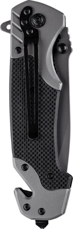 Survival Zakmes Outdoor – 1 Hand Open Systeem En Broekclip – 22.5 CM Vouwmes – RVS – Lion Gear KN-03 -Falke Shop 386x1200