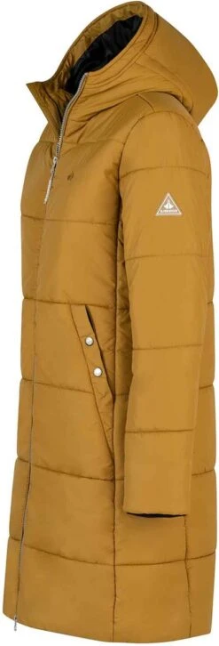 BJØRNSON Fia Winterparka Dames - Winddicht - Waterafstotend - Maat 42 - Tapenade -Falke Shop 408x1200