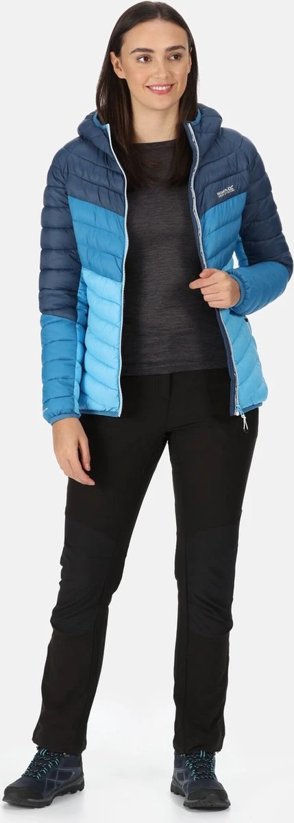 De Regatta Harrock Wandeljas - Dames - Waterafstotend - Geïsoleerd - Donker Blauw 4 De Regatta Harrock Wandeljas - Dames - Waterafstotend - Geïsoleerd - Donker Blauw - Afbeelding 2