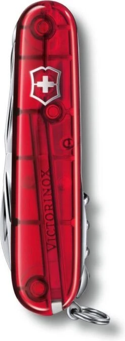 Victorinox Swiss Army Huntsman Multitool 15 Functies Transparant Rood -Falke Shop 442x1200 1