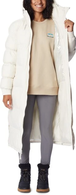 Columbia Pike Lake - Jassen Dames Winter - Outdoorjas - Chalk - Maat XL -Falke Shop 468x1200