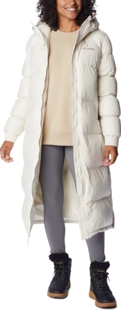 Columbia Pike Lake - Jassen Dames Winter - Outdoorjas - Chalk - Maat XL -Falke Shop 469x1200