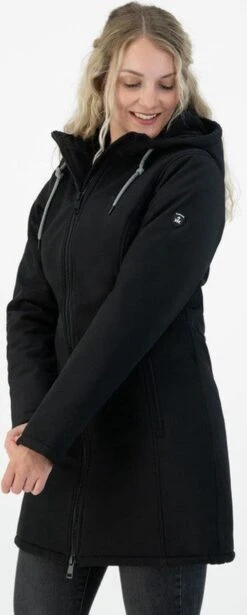Kjelvik Dames Winterjas - Softshell Parka Dames - Tina - Zwart - Maat 42 11 Kjelvik Dames Winterjas - Softshell Parka Dames - Tina - Zwart - Maat 42 -Falke Shop 482x1200 1