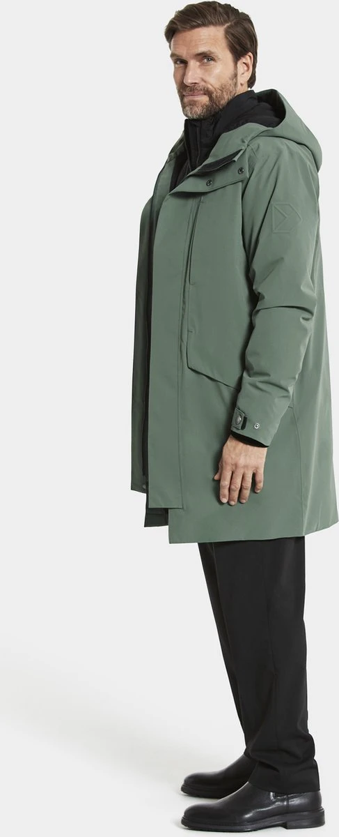 Didriksons ROLAND USX PARKA Heren Outdoor Parka - Maat L 5 Didriksons ROLAND USX PARKA Heren Outdoor Parka - Maat L - Afbeelding 3