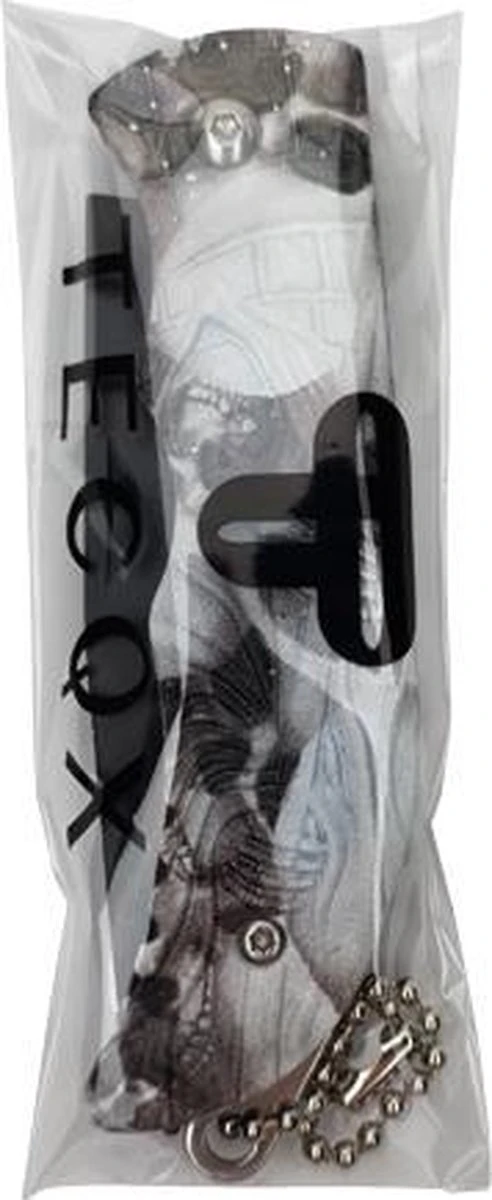 The Reaper Zakmes - Opvouwbaar - Discreet - Survival Mes - Tactical Knife - 16cm - Vlijmscherp - RVS - Zwart - Wit 7 The Reaper Zakmes - Opvouwbaar - Discreet - Survival Mes - Tactical Knife - 16cm - Vlijmscherp - RVS - Zwart - Wit - Afbeelding 5