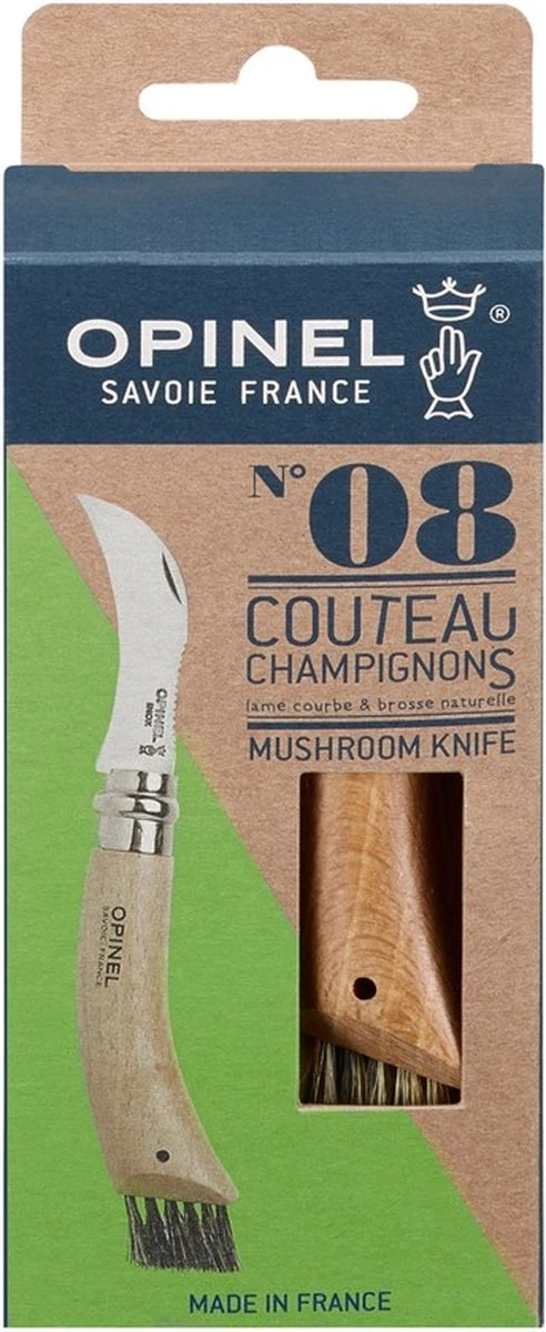 Merkloos Opinel - Paddenstoelen Mes - No.08 3 Merkloos Opinel - Paddenstoelen Mes - No.08