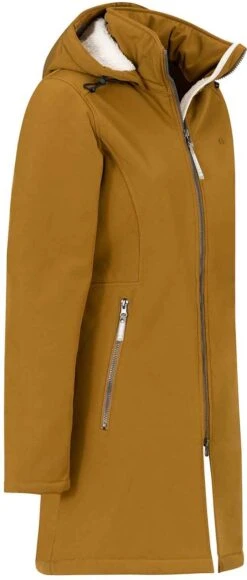 BJØRNSON Signe Softshell Winterjas Parka Dames - Teddy - Maat 42 - Tapenade 25 BJØRNSON Signe Softshell Winterjas Parka Dames - Teddy - Maat 42 - Tapenade -Falke Shop 511x1200 2