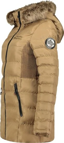 Canadian Peak - Dames Jas Winter Anieseak Taupé - Model 2023 -Maat M -Falke Shop 542x1200