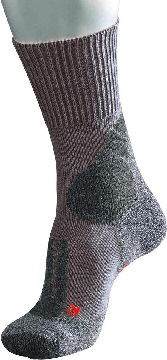 FALKE TK1 Adventure Wandelen Anti Blaren, Anti Zweet Merino Wol Heren Sportsokken Grijs - Maat 39-41 18 FALKE TK1 Adventure Wandelen Anti Blaren, Anti Zweet Merino Wol Heren Sportsokken Grijs - Maat 39-41 - Afbeelding 16