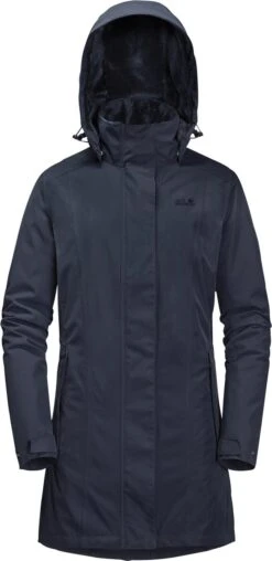 Jack Wolfskin MADISON AVENUE COAT Outdoorjas Vrouwen -Falke Shop 584x1200 1