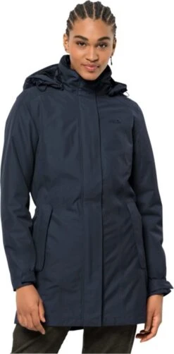 Jack Wolfskin MADISON AVENUE COAT Outdoorjas Vrouwen -Falke Shop 590x1200 2