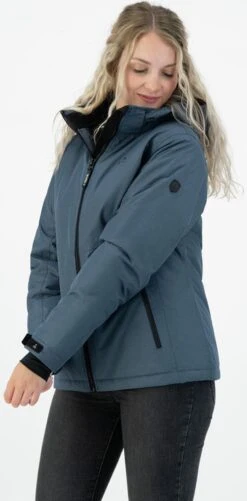 Kjelvik Dames Winterjas - Functionele Winterjas - Tyra - Blauw - Maat 42 -Falke Shop 592x1200 4