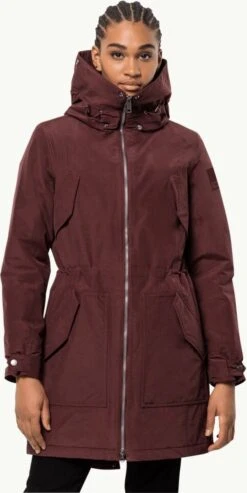 Jack Wolfskin ROCKY POINT PARKA Outdoorjas Vrouwen -Falke Shop 601x1200 5