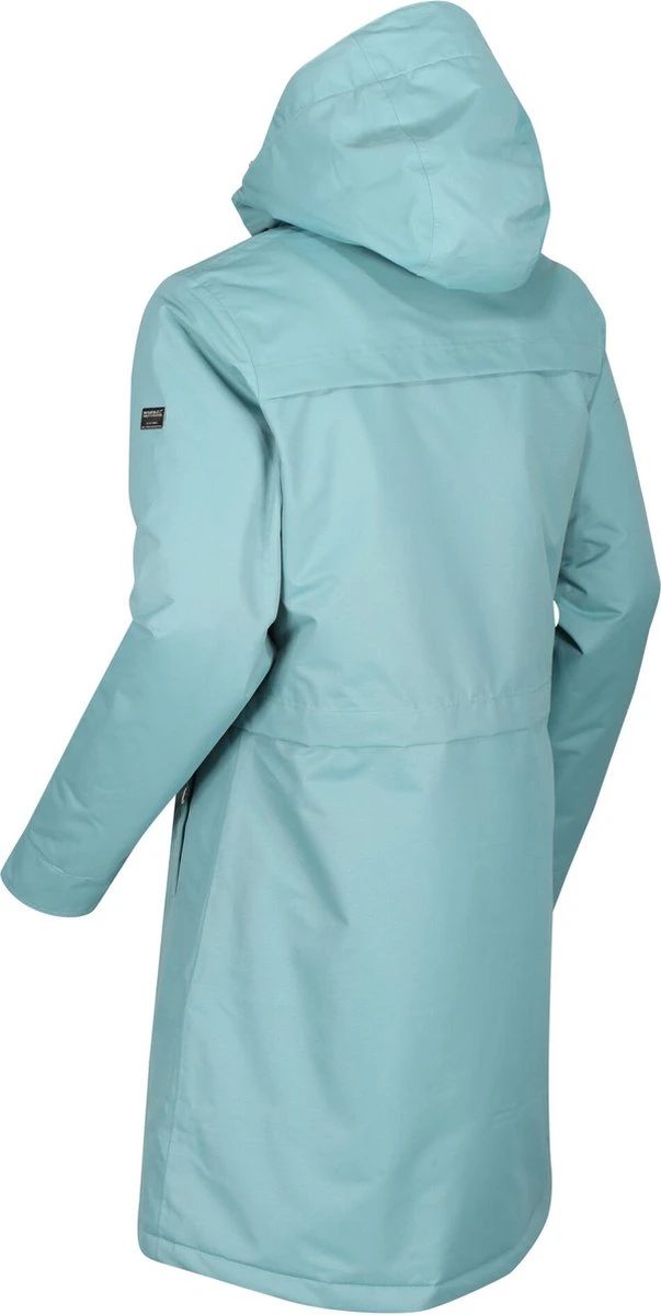 Regatta, Remina Waterdichte Lange Dame Winterjas, Mossblauw, Maat 44 4 Regatta, Remina Waterdichte Lange Dame Winterjas, Mossblauw, Maat 44 - Afbeelding 2
