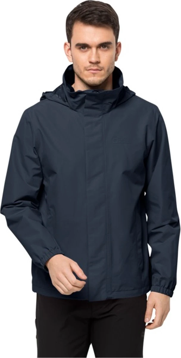 Jack Wolfskin Stormy Point 2L Jacket Men - Outdoorjas - Heren - Blauw - Maat L 4 Jack Wolfskin Stormy Point 2L Jacket Men - Outdoorjas - Heren - Blauw - Maat L - Afbeelding 2