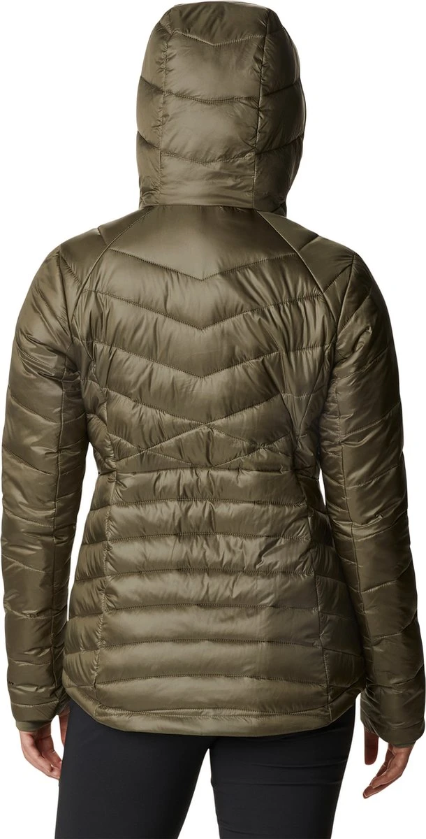 Columbia Joy Peak - Gewatteerde Puffer Jas Dames - Jassen Dames Winter - Outdoorjas Met Capuchon - Stone Green - Maat L 15 Columbia Joy Peak - Gewatteerde Puffer Jas Dames - Jassen Dames Winter - Outdoorjas Met Capuchon - Stone Green - Maat L - Afbeelding 13