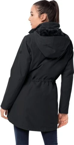 Jack Wolfskin Madison Avenue Outdoorjas Dames - Phantom - Maat M -Falke Shop 613x1200