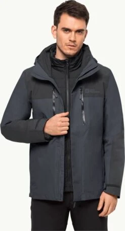 Jack Wolfskin JASPER 3IN1 JKT Outdoorjas Heren
