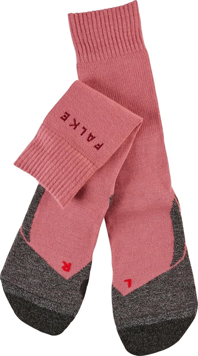 FALKE TK2 Explore Wandelen Anti Blaren, Anti Zweet Merino Wol Dames Sportsokken Rood - Maat 39-40 5 FALKE TK2 Explore Wandelen Anti Blaren, Anti Zweet Merino Wol Dames Sportsokken Rood - Maat 39-40 - Afbeelding 3