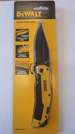 DeWalt DWHT0-10313 - Zakmes - 82mm - Robuuste Aluminium Behuizing - Geïntegreerde Stripmessen