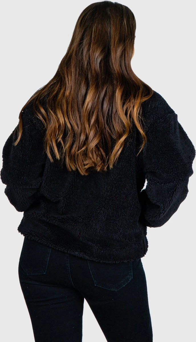 Brunotti Huntress Teddy Fleece Jas - Dames - Black - M 6 Brunotti Huntress Teddy Fleece Jas - Dames - Black - M - Afbeelding 4