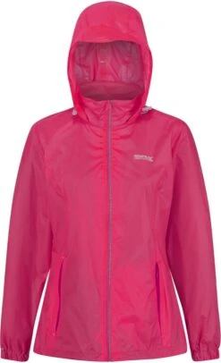 Regatta Corinne IV Waterdichte Opbergbare Jas - Outdoorjas - Vrouwen - Cerise -Falke Shop 730x1200