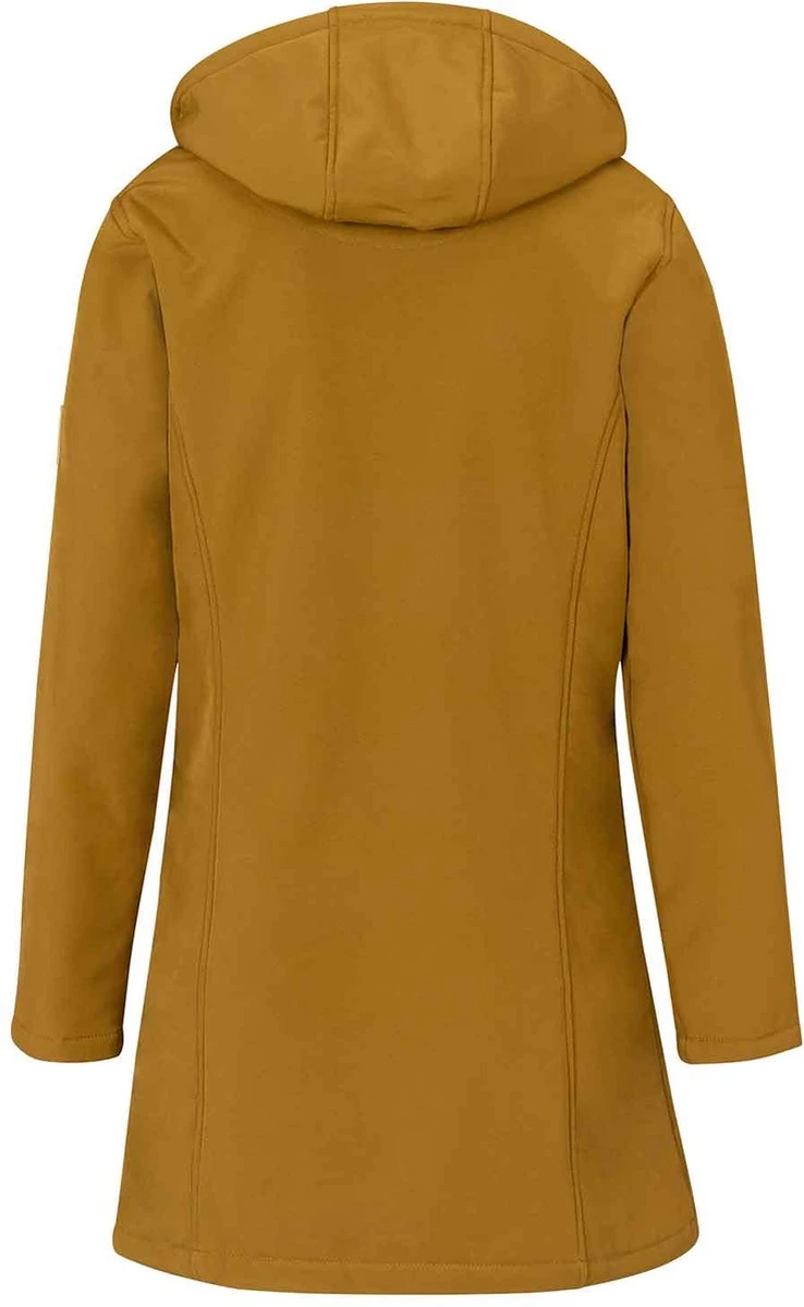 BJØRNSON Signe Softshell Winterjas Parka Dames - Teddy - Maat 44 - Tapenade 4 BJØRNSON Signe Softshell Winterjas Parka Dames - Teddy - Maat 44 - Tapenade - Afbeelding 2