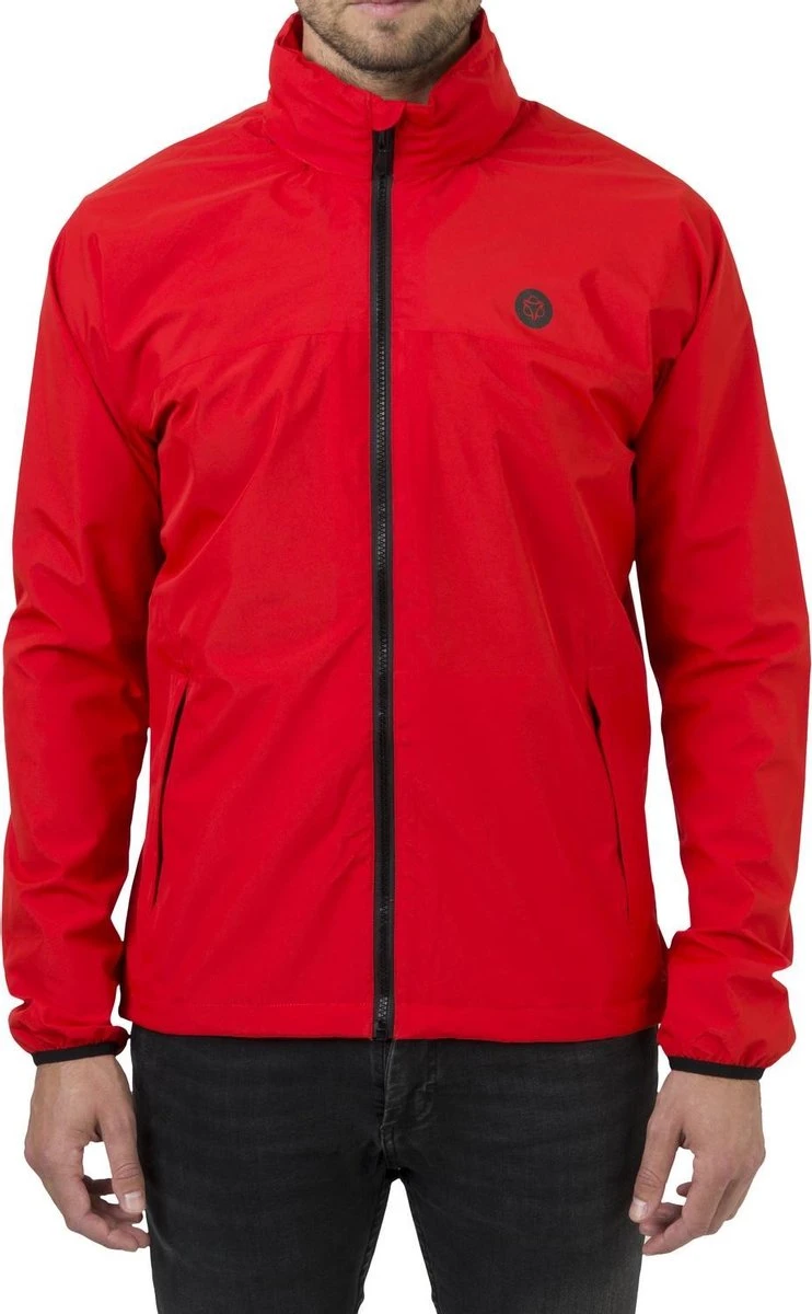 AGU GO Regenjas Essential Unisex - Rood - XXL - Dames & Heren - Waterdicht & Ademend 8 AGU GO Regenjas Essential Unisex - Rood - XXL - Dames & Heren - Waterdicht & Ademend - Afbeelding 6
