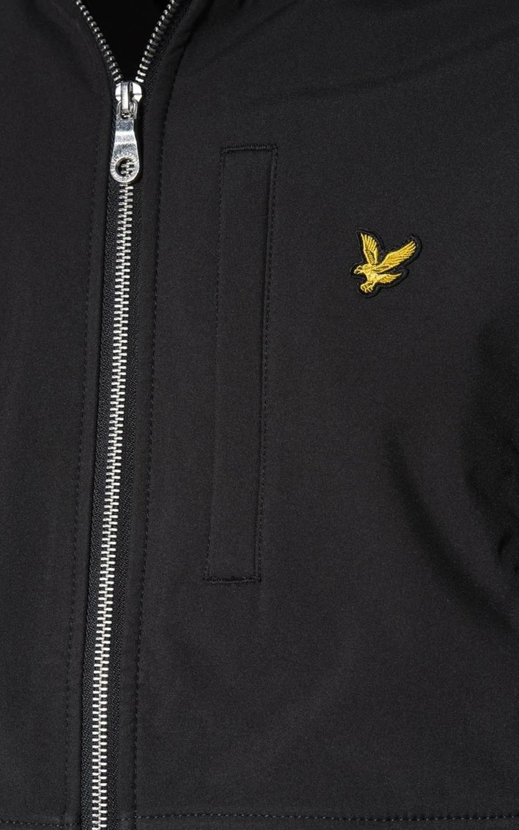 Lyle & Scott - Heren Outdoorjas Softshell Jacket - Zwart - Maat L 9 Lyle & Scott - Heren Outdoorjas Softshell Jacket - Zwart - Maat L - Afbeelding 7