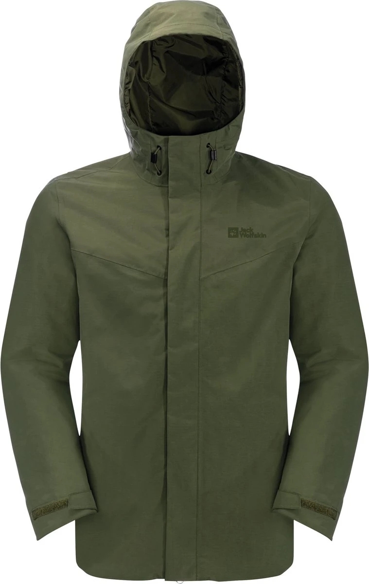 Jack Wolfskin Altenberg 3-in-1 Jas Mannen - Maat L 15 Jack Wolfskin Altenberg 3-in-1 Jas Mannen - Maat L - Afbeelding 13