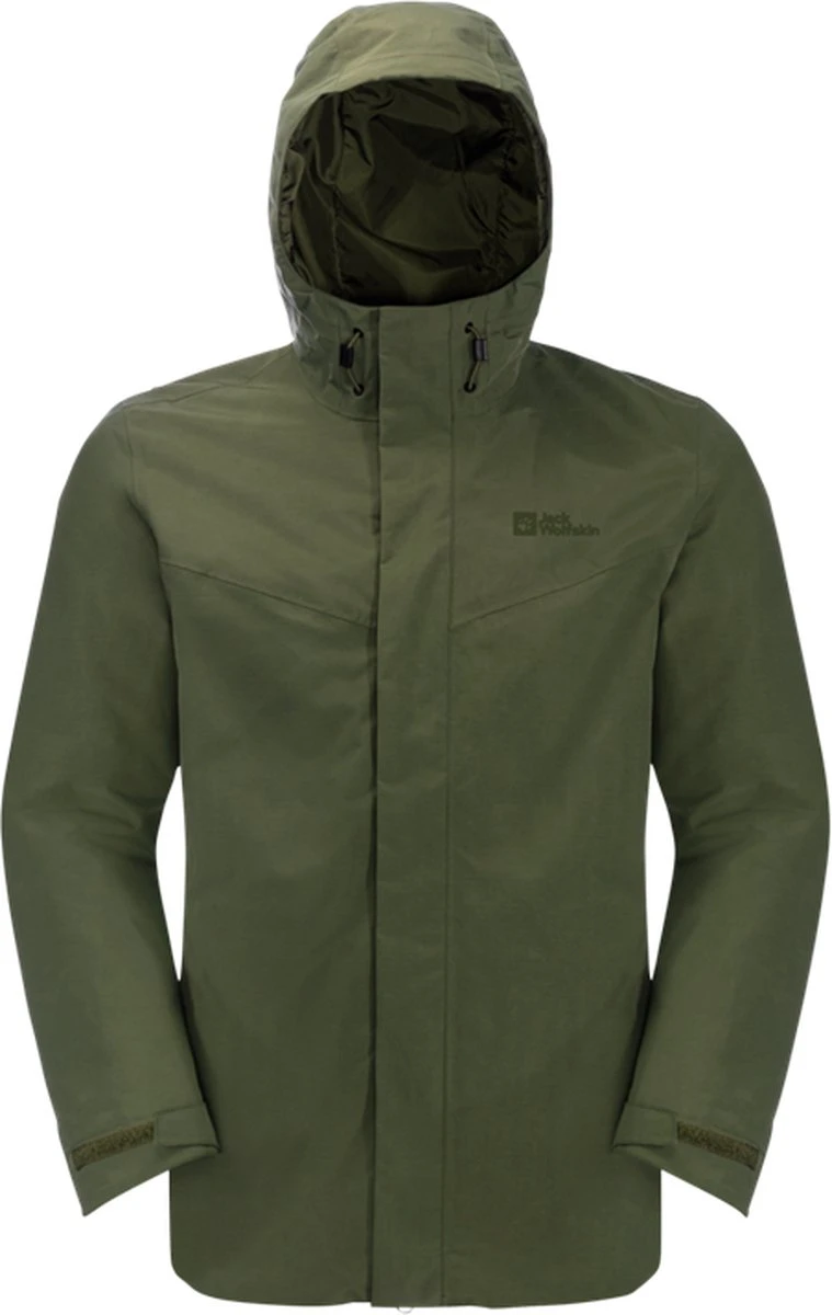 Jack Wolfskin Altenberg 3-in-1 Jas Mannen - Maat L 10 Jack Wolfskin Altenberg 3-in-1 Jas Mannen - Maat L - Afbeelding 8
