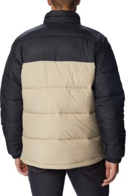 Columbia Pike Lake - Winterjas - Gewatteerde Puffer Jas Heren - Outdoorjas - Waterdicht - Thermo - Zwart/Zand - Maat L -Falke Shop 769x1200 1