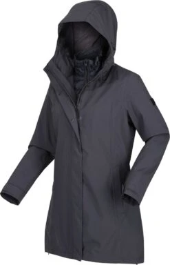 De Regatta Denbury Iii Wandeljas - Dames - 3-In-1 - Waterdicht - Donker Grijs -Falke Shop 772x1200