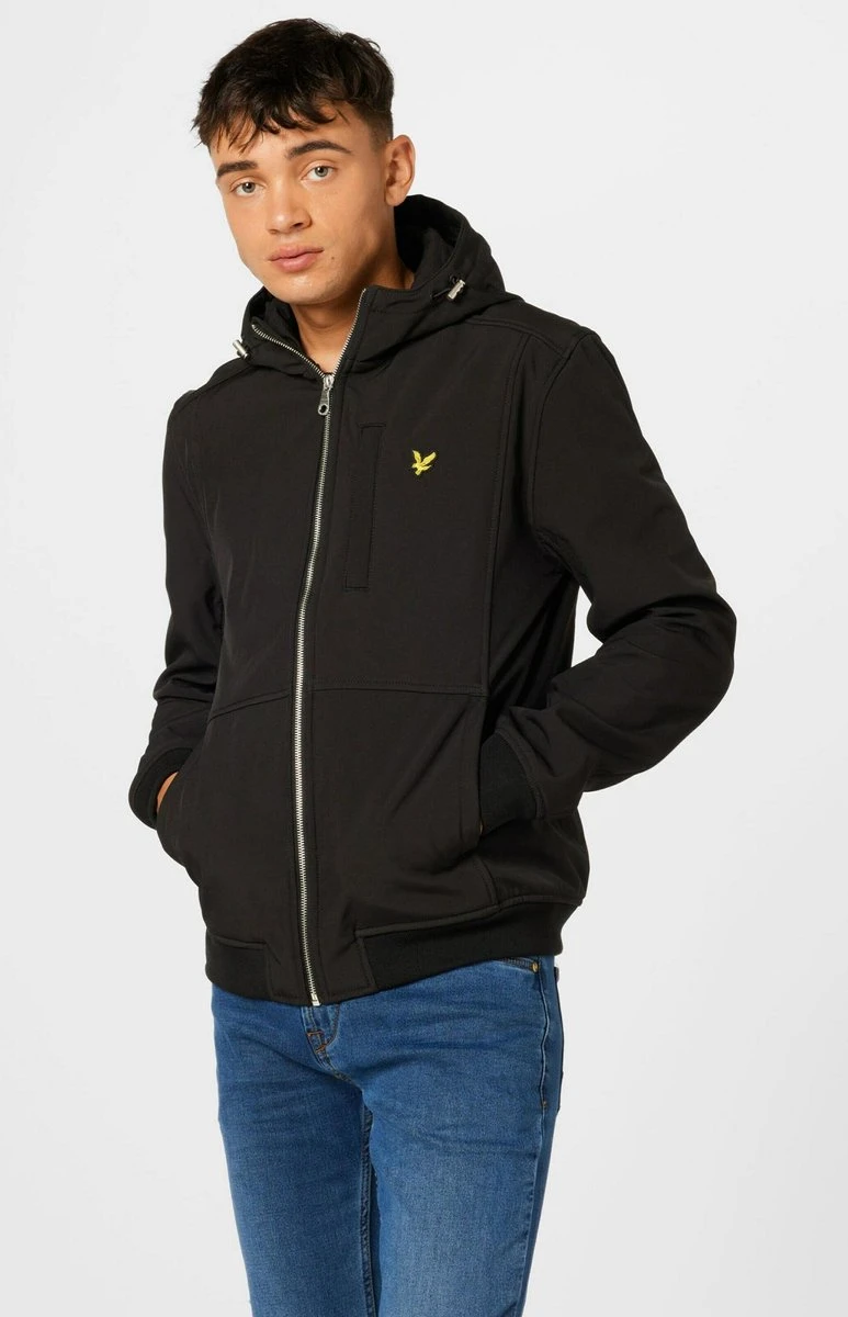 Lyle & Scott - Heren Outdoorjas Softshell Jacket - Zwart - Maat L 21 Lyle & Scott - Heren Outdoorjas Softshell Jacket - Zwart - Maat L - Afbeelding 19