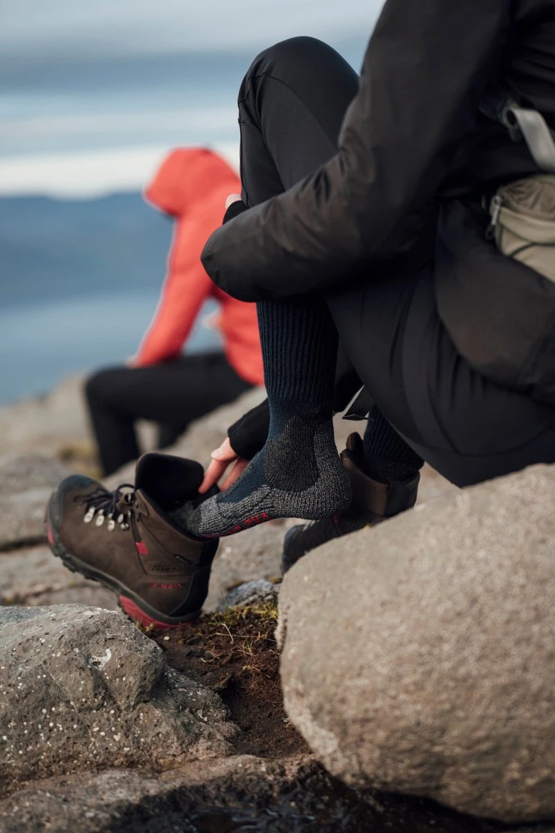 FALKE TK1 Adventure Wandelen Anti Blaren, Anti Zweet Merino Wol Dames Sportsokken Grijs - Maat 39-40 6 FALKE TK1 Adventure Wandelen Anti Blaren, Anti Zweet Merino Wol Dames Sportsokken Grijs - Maat 39-40 - Afbeelding 4