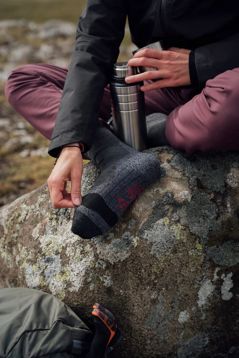 FALKE TK2 Explore Wandelen Anti Blaren, Anti Zweet Merino Wol Dames Sportsokken Zwart - Maat 39-40 7 FALKE TK2 Explore Wandelen Anti Blaren, Anti Zweet Merino Wol Dames Sportsokken Zwart - Maat 39-40 - Afbeelding 5