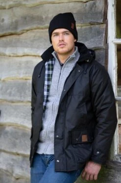 MGO Leisure Wear Bradford Wax Parka Outdoorjas Heren - Maat L -Falke Shop 800x1200 8