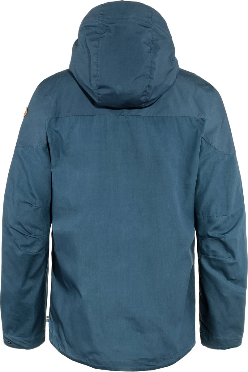 Fjallraven Skogsö Jacket Heren Outdoorjas - Indigo Blue - Maat M 4 Fjallraven Skogsö Jacket Heren Outdoorjas - Indigo Blue - Maat M - Afbeelding 2