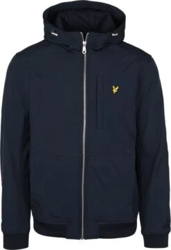 Lyle & Scott - Heren Outdoorjas Softshell Jacket - Blauw - Maat L -Falke Shop 822x1200 1