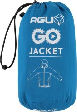 AGU GO Regenjas Essential - Blauw - L - Dames & Heren - Waterdicht & Ademend -Falke Shop 823x1200 3