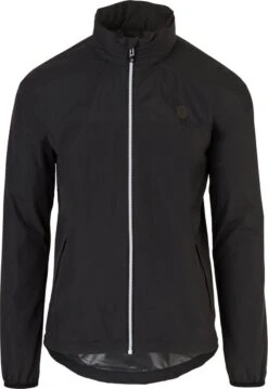 AGU GO Regenjas Essential - Zwart - L - Dames & Heren - Waterdicht & Ademend
