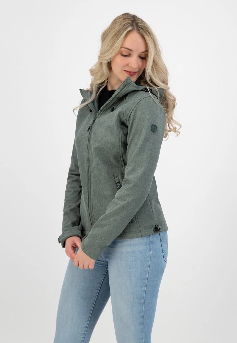 Kjelvik Isa Softshelljas Dames - Maat 38 4 Kjelvik Isa Softshelljas Dames - Maat 38 - Afbeelding 2