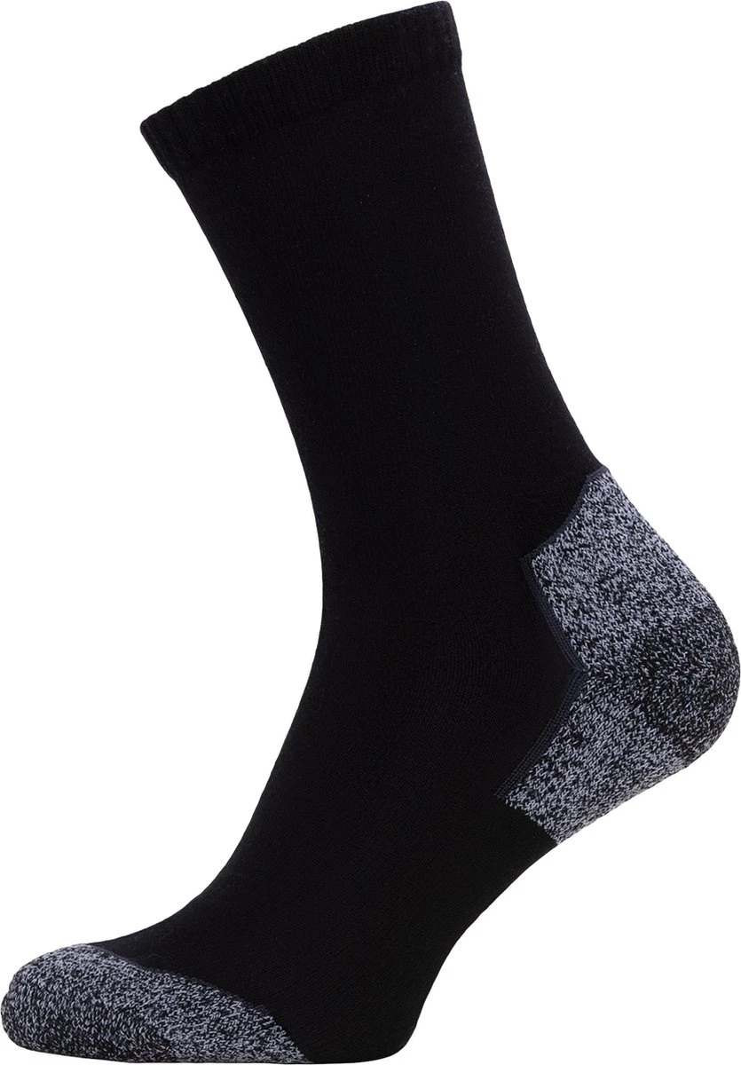 NOMAD® 3 Pack Sokken Maat 39/42 | Bio Katoen Wandelsokken Crew 3-pack Zwart | Naadloos | Dames & Heren 4 NOMAD® 3 Pack Sokken Maat 39/42 | Bio Katoen Wandelsokken Crew 3-pack Zwart | Naadloos | Dames & Heren - Afbeelding 2